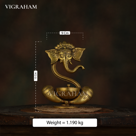 GANESH LAMP (6 Inch)