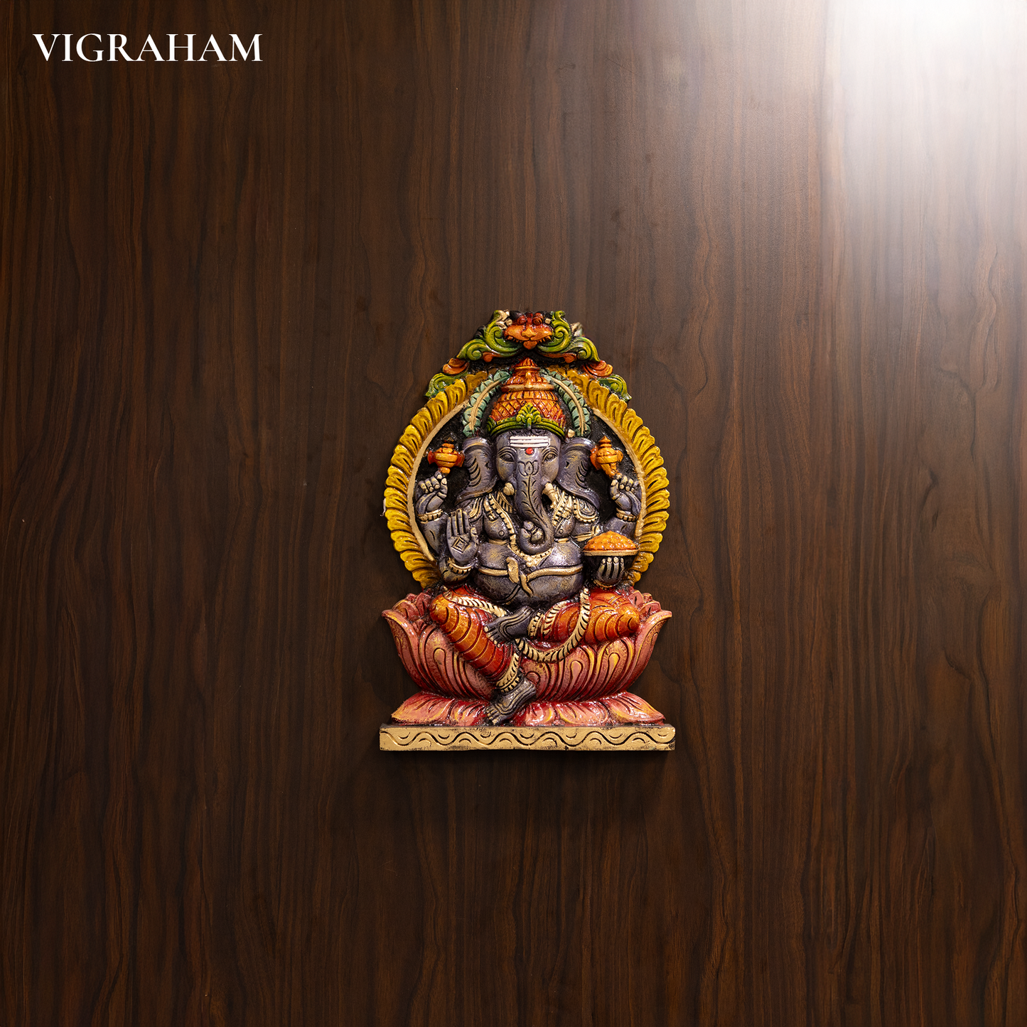 Vinayagar Grey Colour Wall Panel