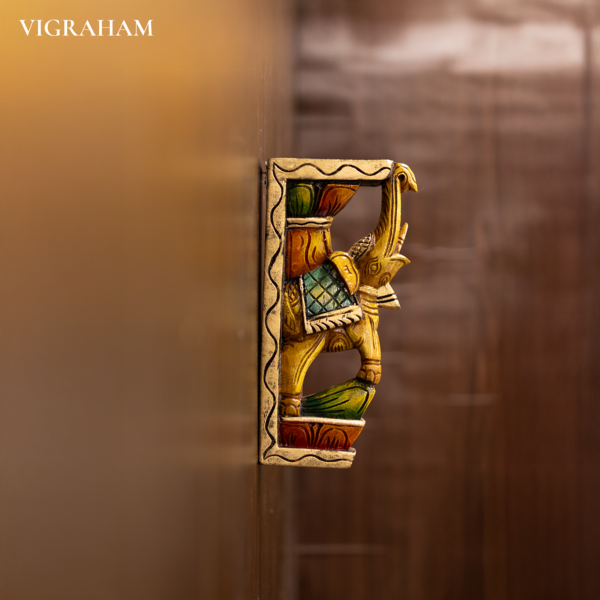 Elephant Wall bracket Yellow Colour