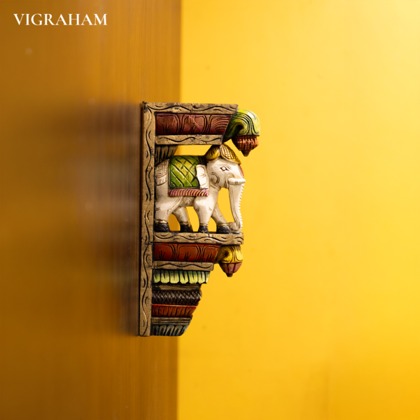 Elephant Wall bracket White Colour