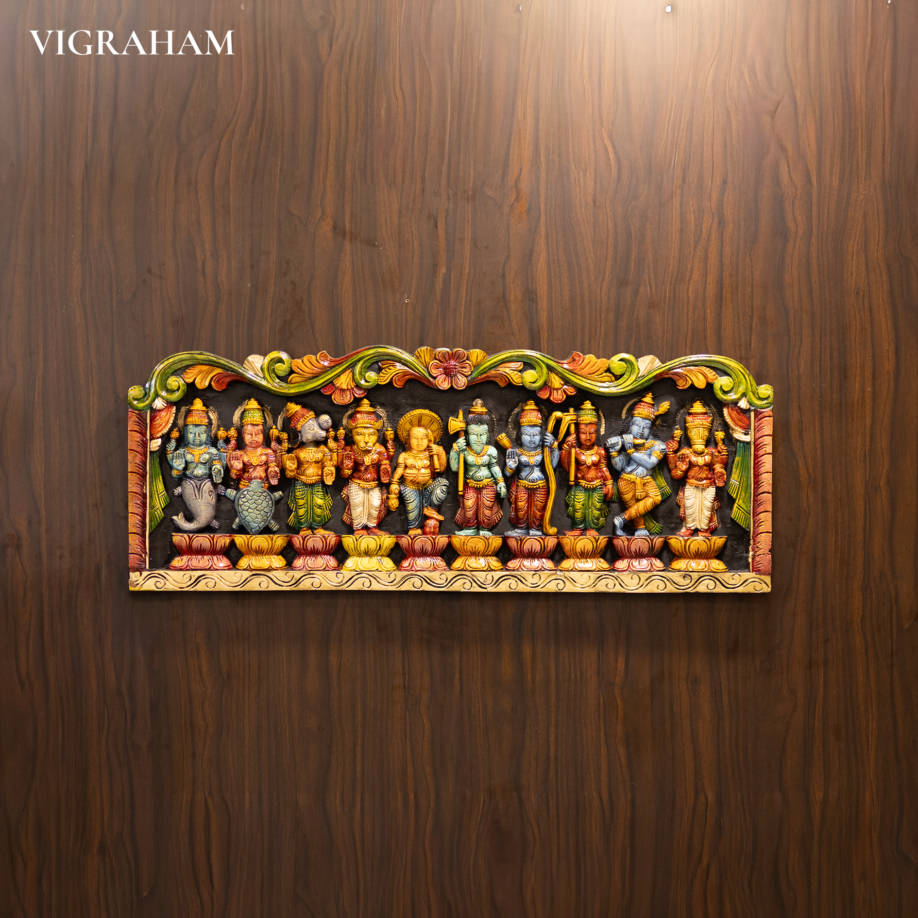 Dasavatharam Wall Panel