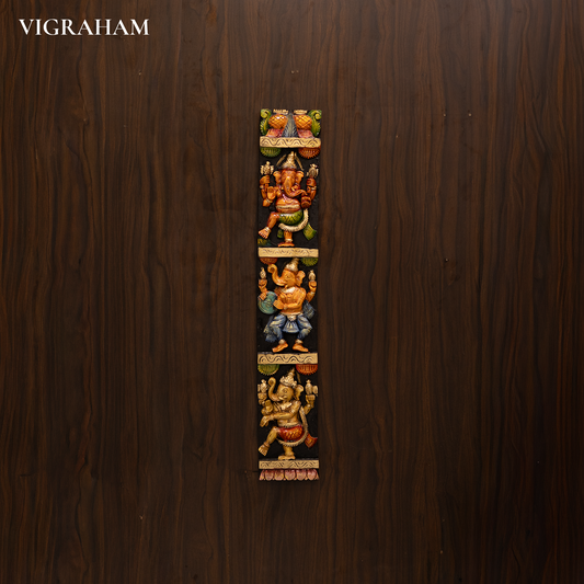 Ganesha vertical Wall Panel 