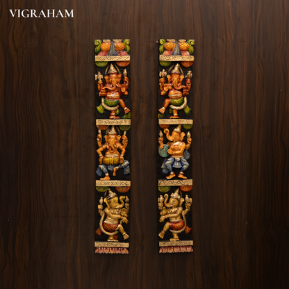 Ganesha vertical Wall Panel Set