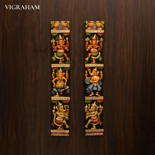 Ganesha vertical Wall Panel Set
