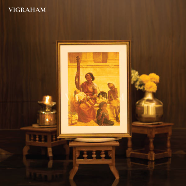 The Gypsies of South India - Raja Ravi Varma Painting