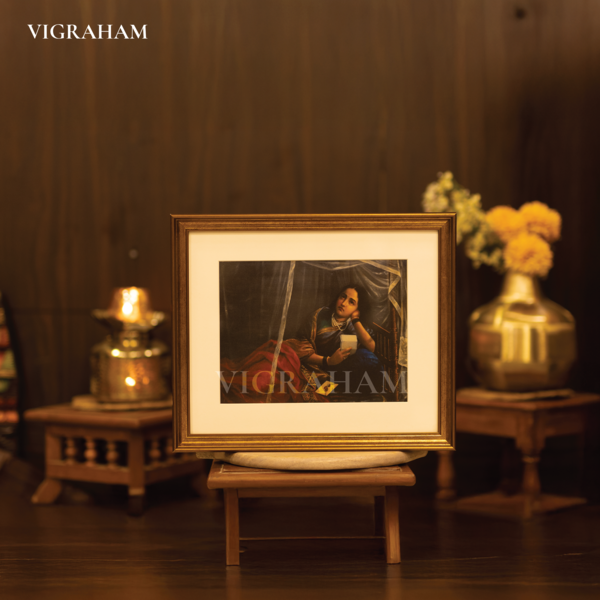 Disappointed Tapestry - Raja Ravi Varma Painting