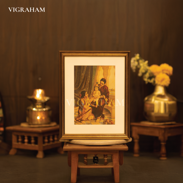 Yashoda Nandan - Raja Ravi Varma Painting