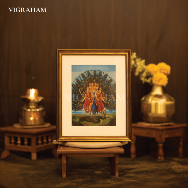 Murugan - Raja Ravi Varma Painting