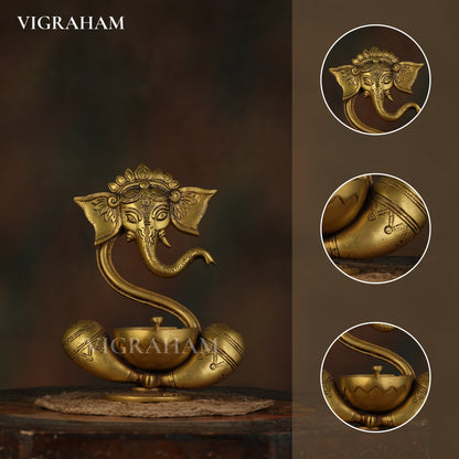 GANESH LAMP (6 Inch)