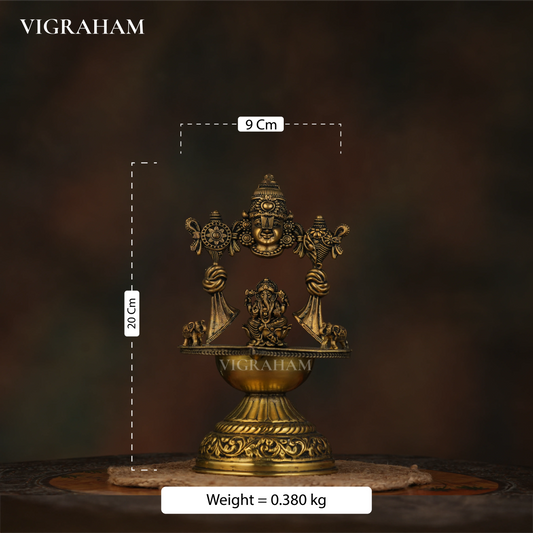 PERUMAL GANESHA (8 inch)