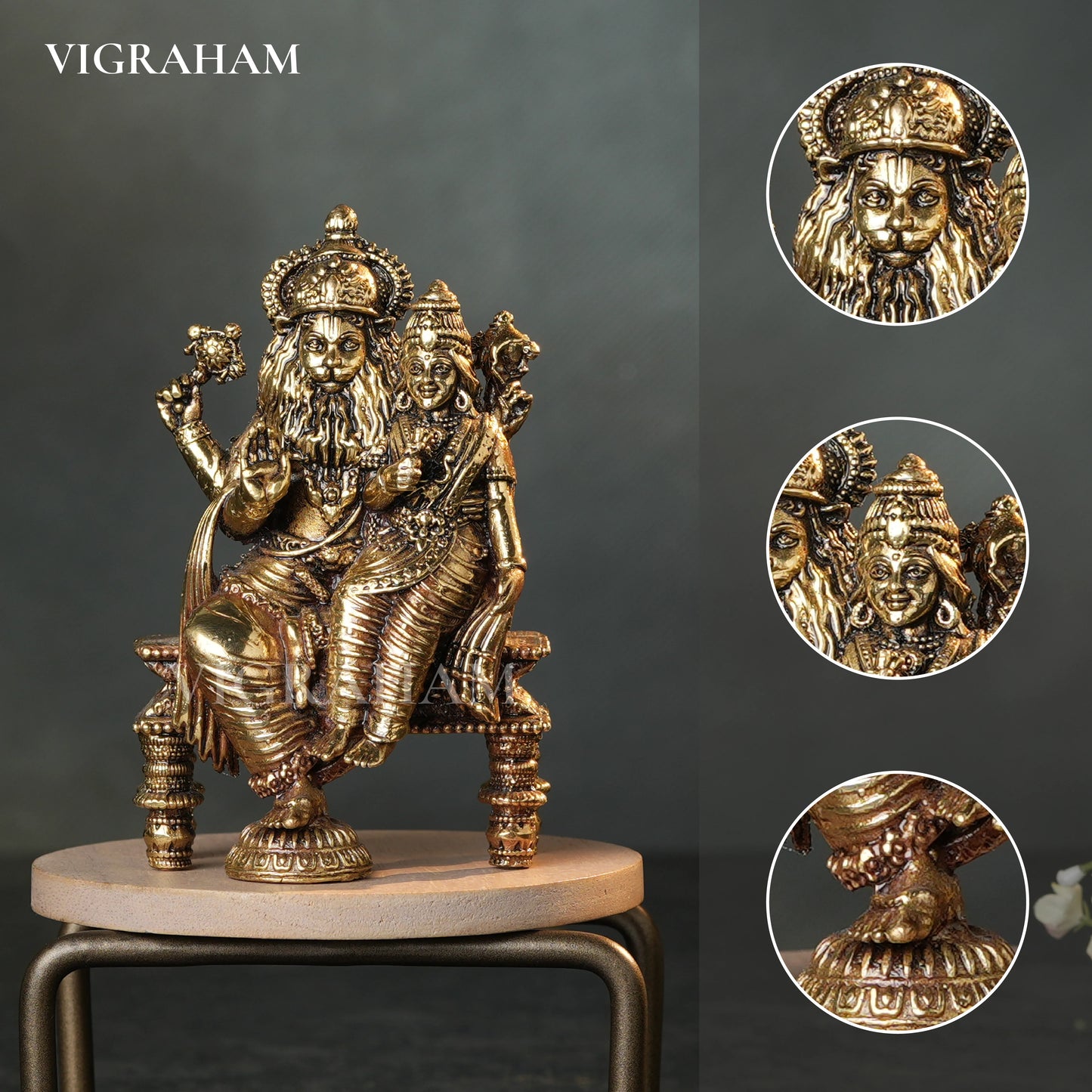LAKSHMI NARASIMHA (4.5 Inch)