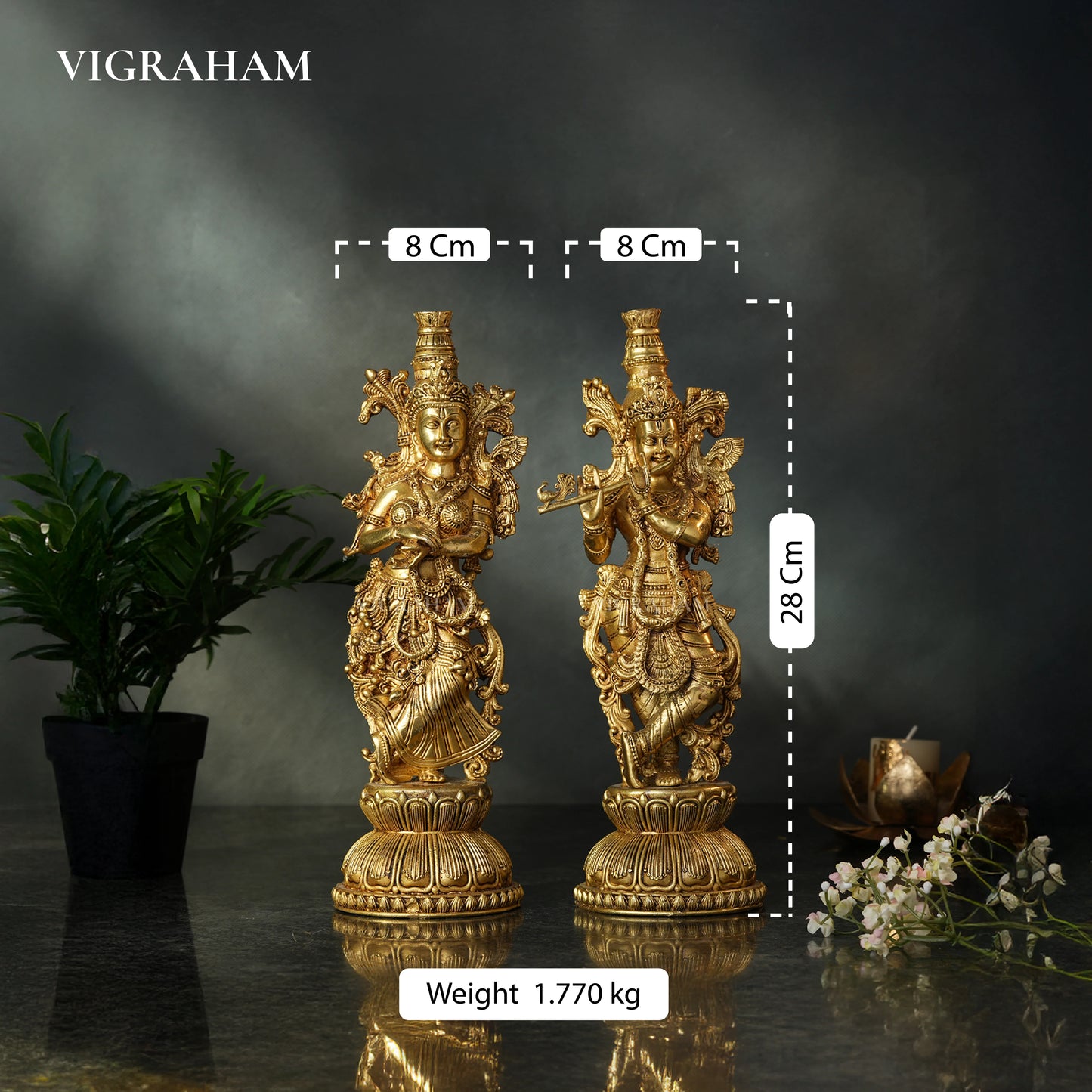 RADHA KRISHNA (11 Inch)